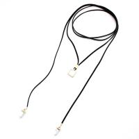 Zinc Alloy Jewelry Necklace with Howlite & leather cord fashion jewelry & for woman nickel lead & cadmium free Length Approx 78.74 Inch Sold By PC