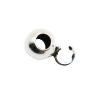 925 Sterling Sølv Positionering Bead, du kan DIY & forskellig størrelse for valg, nikkel, bly & cadmium fri, Solgt af PC