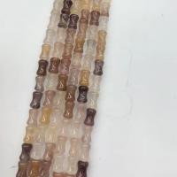 Coirníní jewelry Gemstone, Violet Nádúrtha, Bambú, snasta, DIY & méid éagsúla do rogha, Díolta Per Thart 38 cm Snáithe
