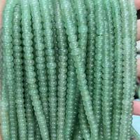 Aventurin Perlen, Grüner Aventurin, flache Runde, poliert, DIY & verschiedene Größen vorhanden, grün, verkauft per ca. 38 cm Strang