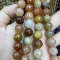 Jade Perlen, Feuerzeug Imperial Jade, rund, poliert, DIY & verschiedene Größen vorhanden, verkauft per ca. 38 cm Strang
