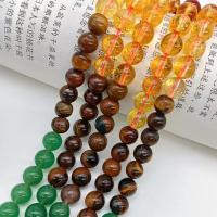 Gemstone Jewelry Beads, Round, DIY & different materials for choice & different size for choice, more colors for choice, Sold By Strand