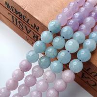 Gemstone Jewelry Beads, Morganite, Round, DIY & different size for choice, more colors for choice, Sold By Strand