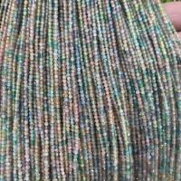 Perles de bijoux oeil de chat, poli, DIY & facettes, couleurs mélangées, 2mm, Vendu par Environ 35-38 cm brin