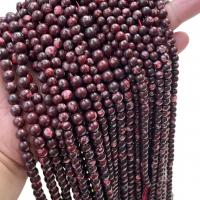 Gemstone Jewelry Beads, Natural Stone, Round, polished, DIY & different size for choice, red, Sold By Strand