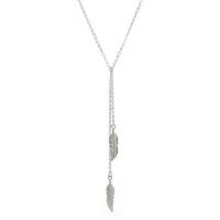 Zinklegierung Schmuck Halskette, plattiert, Modeschmuck & für Frau, keine, frei von Nickel, Blei & Kadmium, Länge:ca. 50 cm, verkauft von PC