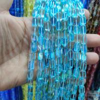 Perles en labradorite, DIY, plus de couleurs à choisir, 8x12mm, Environ 33PC/brin, Vendu par brin