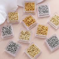 Brass Spacer Beads plated DIY Sold By PC