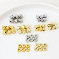 Entretoise de perles en laiton, Placage, DIY & styles différents pour le choix, plus de couleurs à choisir, Vendu par PC