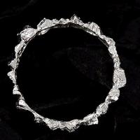 Solidny srebrny pierścień, 925 Srebro, biżuteria moda & różnej wielkości do wyboru, bez zawartości niklu, ołowiu i kadmu, sprzedane przez PC