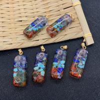 Gemstone Pendants Jewelry Natural Stone multifunctional & DIY Sold By PC