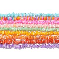 Koraliki z naturalnej słodkowodnej perły, Najlepiej powłoki, Bryłki, obyty, DIY, dostępnych więcej kolorów, 6-8mm, około 49komputery/Strand, sprzedane przez Strand