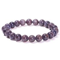 Iolite Bracelet Round Unisex Length Approx 7 Inch Sold By PC