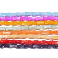 Χάντρες Φυσικό γλυκού νερού Shell, Top Shell, Μπαμπού, γυαλισμένο, DIY, περισσότερα χρώματα για την επιλογή, 3x6mm, Περίπου 60PCs/Strand, Sold Με Strand