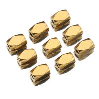 Stainless Steel Spacer Beads 304 Stainless Steel plated DIY golden Approx 2mm Sold By Bag
