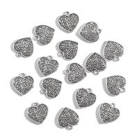 Tibetan Style Heart Pendants, plated, DIY & different styles for choice, original color, Sold By Bag
