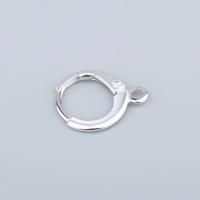 925 Sterling Silver Earring Drop Findings, DIY, nickel, lead & cadmium free, Sold By Pair