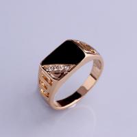 Zinc Alloy Finger Ring fashion jewelry & enamel & with rhinestone nickel lead & cadmium free Sold By PC