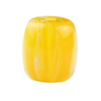 Buddhistiske perler, Resin, epoxy sticker, efterligning bivoks & du kan DIY & forskellig størrelse for valg, gul, Solgt af PC