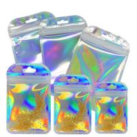 Zip Bag Lock, Πλαστική ύλη, Λέιζερ, περισσότερα χρώματα για την επιλογή, 50PCs/τσάντα, Sold Με τσάντα