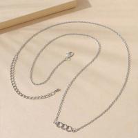 Body Chain Jewelry, Tibetan Style, silver color plated, fashion jewelry & for woman, nickel, lead & cadmium free, Length:Approx 70-83 cm, Sold By PC