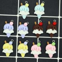 Resin Pendant Ice Cream epoxy gel DIY Approx Sold By Bag