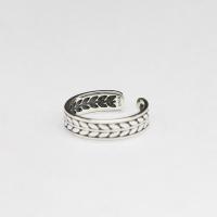 925 Sterling Silver Finger Rings Antique finish fashion jewelry & for woman nickel lead & cadmium free 5mm Sold By PC