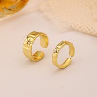 Zinc Alloy Ring Set plated 2 pieces & Unisex & with rhinestone golden nickel lead & cadmium free Sold By Set