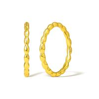 Кольца из латуни, Латунь, плакированный настоящим золотом, Женский, Много цветов для выбора, продается PC