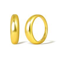 Mässing Finger Ring, äkta guldpläterad, för kvinna, fler färger för val, Säljs av PC