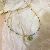 Акриловые ожерелья, Акрил, с Кристаллы, ювелирные изделия моды & разные стили для выбора & Женский, Много цветов для выбора, 45cm, продается PC