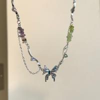Акриловые ожерелья, Акрил, с цинковый сплав, ювелирные изделия моды & разные стили для выбора, 45cm, продается PC