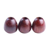 Perles de bouddhistes, Pterocarpus Santalinus, larme, DIY, 6x8mm, Vendu par PC