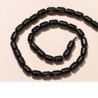 Gemstone Jewelry Beads Natural Stone barrel polished DIY 6x8-9mm Approx Sold By Strand