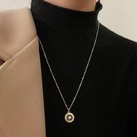 Zinc Alloy Jewelry Necklace gold color plated fashion jewelry & for woman nickel lead & cadmium free Length Approx 50 cm Sold By PC