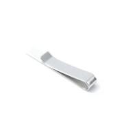 Tie Clip, 304 Stainless Steel, for man, original color, 48x8mm, Sold By PC