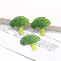 Acrylic Pendants Vegetable epoxy gel DIY green Approx Sold By Bag