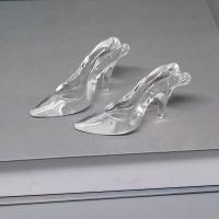 Acrylic Pendants Shoes epoxy gel DIY clear Approx Sold By Bag