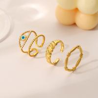 Zinc Alloy Ring Set three pieces & fashion jewelry & for woman golden nickel lead & cadmium free Sold By Set