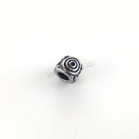 Stainless Steel Spacer Beads, 304 Stainless Steel, Column, DIY & blacken, original color, 9x11mm, Hole:Approx 5mm, Sold By PC