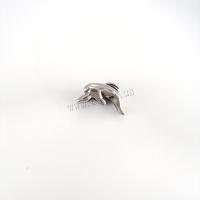 Stainless Steel Spacer Beads, 304 Stainless Steel, Dolphin, DIY, original color, 11x19x8mm, Hole:Approx 5mm, Sold By PC
