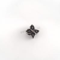 Stainless Steel Spacer Beads 304 Stainless Steel Butterfly DIY & blacken original color Approx 5mm Sold By PC