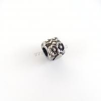 Acier inoxydable Spacer Perles, Acier inoxydable 304, pilier, DIY & noircir, couleur originale, 11x9mm, Trou:Environ 5mm, Vendu par PC