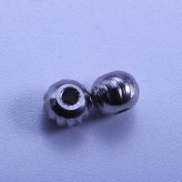 Stainless Steel Spacer Beads, 304 Stainless Steel, Round, DIY & different size for choice, original color, Sold By PC