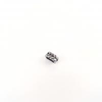 Acier inoxydable Spacer Perles, Acier inoxydable 304, DIY & noircir, couleur originale, 3.50x8x5mm, Trou:Environ 2.8x5.5mm, Vendu par PC