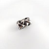 Stainless Steel Spacer Beads, 304 Stainless Steel, DIY & blacken, original color, 14x9x5mm, Hole:Approx 5mm, Sold By PC