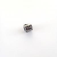 Acier inoxydable Spacer Perles, Acier inoxydable 304, pilier, DIY & noircir, couleur originale, 9x9mm, Trou:Environ 5mm, Vendu par PC