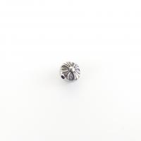 Acier inoxydable Spacer Perles, Acier inoxydable 304, DIY & noircir, couleur originale, 7.50x5mm, Trou:Environ 1.2mm, Vendu par PC