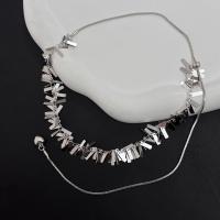 Zinc Alloy smykker halskæde, mode smykker & forskellige stilarter for valg & for kvinde, nikkel, bly & cadmium fri, Solgt af PC
