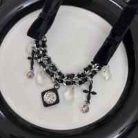 Zink Alloy Jewelry Sets, med PU, mode smycken & olika stilar för val & med strass, nickel, bly och kadmium gratis, Säljs av PC
